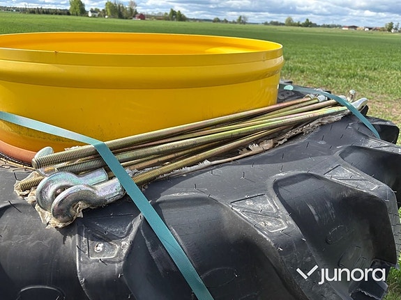 Dubbelmontage - BKT Agri Max RT, 520/70 R39, Till John Deere 10 of 15