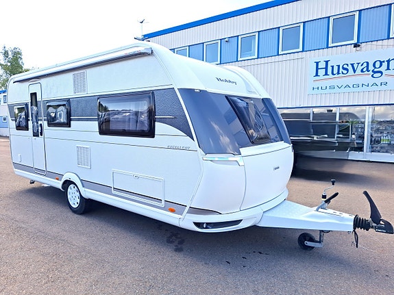 Hobby 495 UL EXCELLENT Långbäddar, Sängbreddare, Markis, Solpanel, Micro