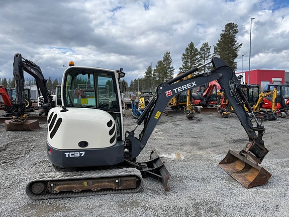 Minigrävare 3,7ton Terex 199.000:-