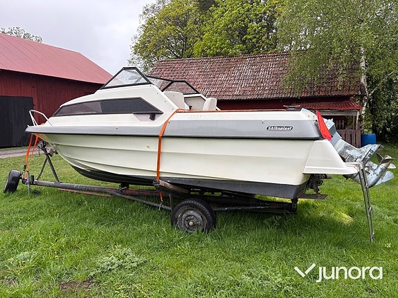 Motorbåt - Skibsplast, 600 HT, Med trailer 3 of 30