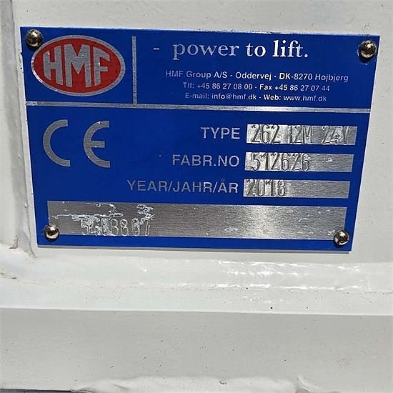 HMF Handy 262 - 12M - Lifting capacity 275 kg at 5,3 m - rad 18 of 30