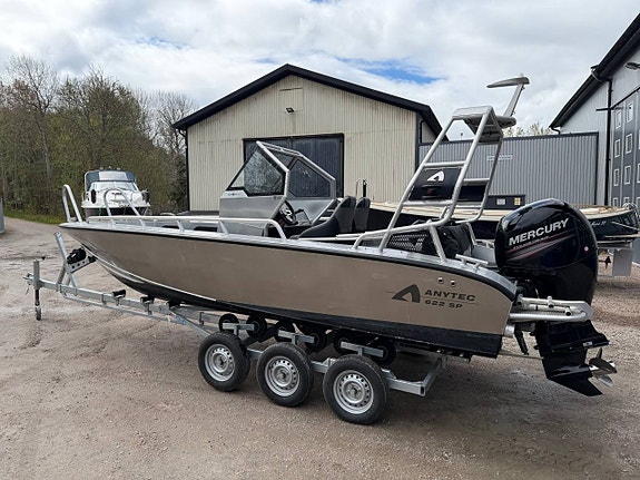 Anytec 622 SP - Mercury 150 hk - Endast 121 gångtimmar 17-18