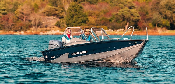 Linder 460 Arkip, Honda BF50 Softfloor! - 2026