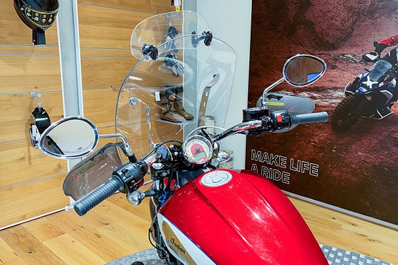 Indian Scout 1200 |Extraljus|Motorbågar|Sidoväskor|Sissy bar|Nyservad| 12 of 15