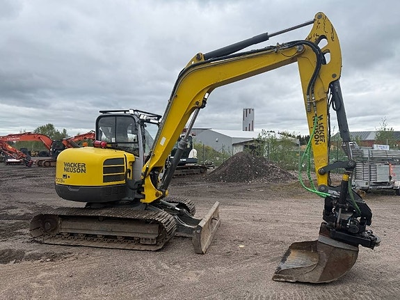Wacker Neuson 8003 Rototilt med grip C-Smörj Stållarv 5 of 7