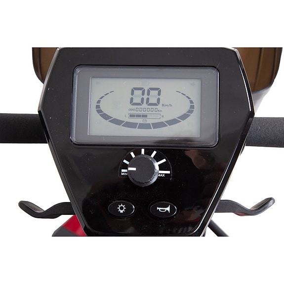 Promenadscooter Skand Leijona 800 - röd 10 of 12