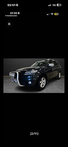 Brugt Hyundai Santa Fe 2.2 CRDi