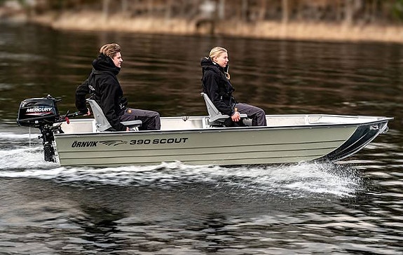 Örnvik 390 Scout 2026 - På väg hem