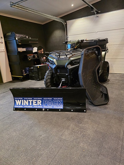 Polaris SPORTSMAN 570 EPS AGRI PRO SAGE GREEN SERVOPAKET, VINTERPAKET