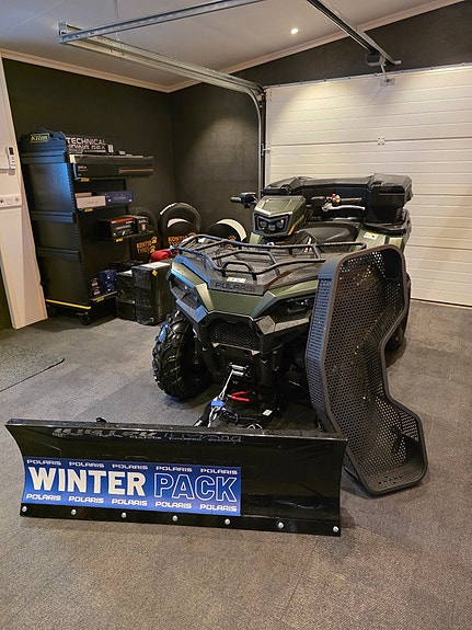 Polaris SPORTSMAN 570 EPS AGRI PRO SAGE GREEN SERVOPAKET, VINTERPAKET 2 of 16