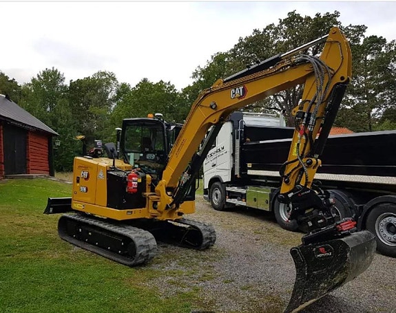 CAT 306 Next gen 6,5tons grävare 2 of 6