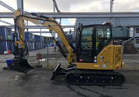 CAT 306 Next gen 6,5tons grävare 5 of 6