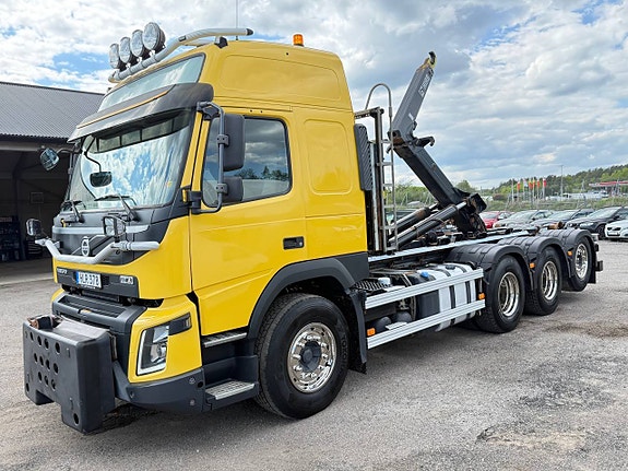 Volvo Fmx460 8x4 Lastväxlare Plogutrustad  Lågmil  Euro 6