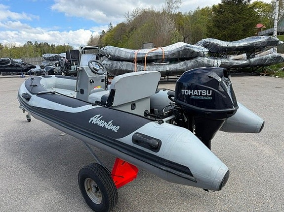 RIB Adventure Vesta 380 med 30 HK Tohatsu, Uttaget 2018 2 of 5