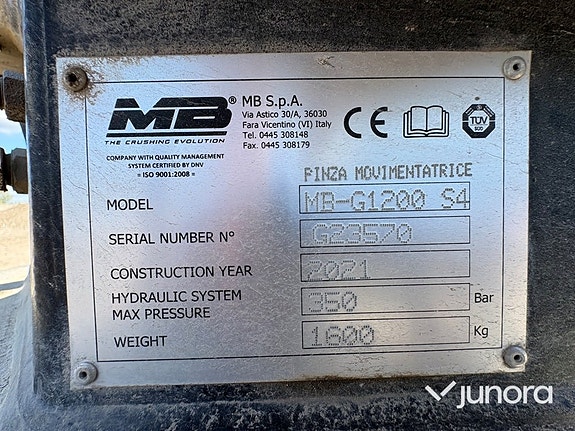 Sorteringsgrip - MB Crusher, MB-G1200 S4 22 of 22