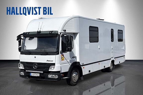 Mercedes-Benz Atego Vattenburen värme, Solcell, Hydrauliska stödben