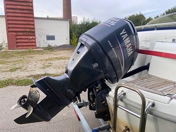 Finnmaster 5700DC, Yamaha 115hk samt 80 EU trailer nyservat 8 of 8