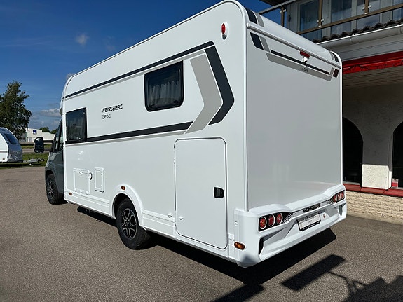 Weinsberg CaraSuite 650 MEG 140 Aut 8-steg Långbädd Edition Spicy Taksäng B-körkort NY! 3 of 30