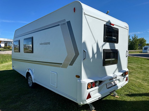 Weinsberg CaraOne 480 QDK Barnkammare Dubbelsäng NY! 3 of 30