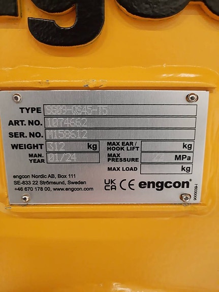 Engcon Sorteringsgrip SG09 (59,900:- + moms) 4 of 4