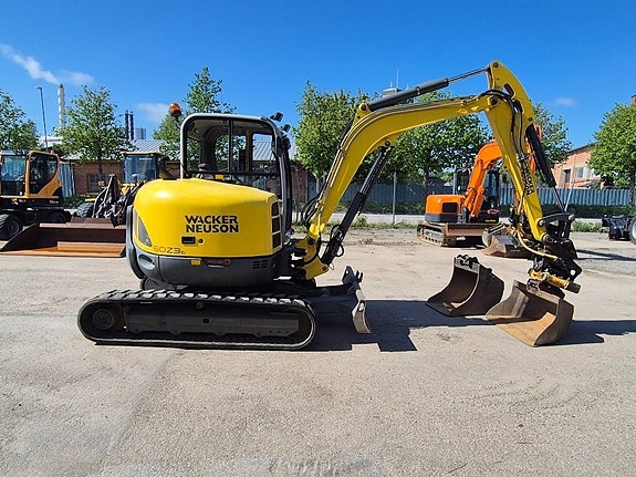Wacker Neuson 50Z3 - RT & 2 skopor