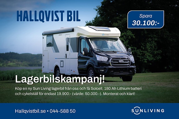 Sun Living S75SL Automat Långbädd Adaptiv Farthållare LAGERBIL #3