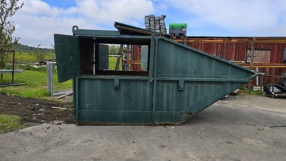 Skräpcontainer Sopcontainer 12 kubik