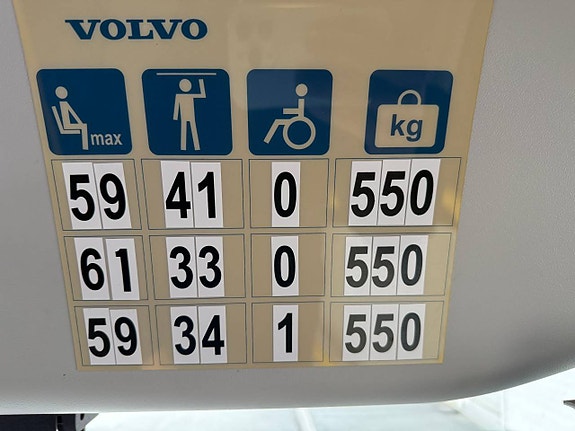 Volvo 8900, 14,96 m. 3 st tillgängliga! 12 of 12