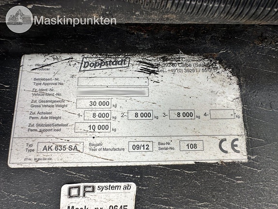 doppstadt AK-635SA kross 9 of 27