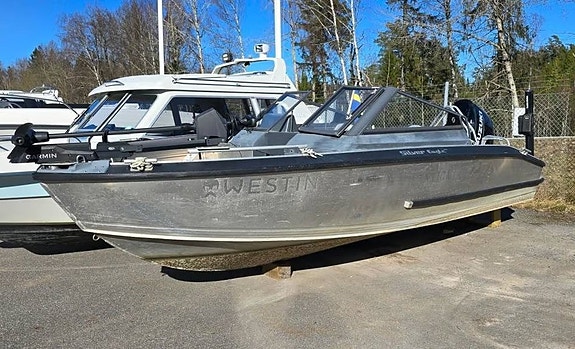 Silver Eagle BRX - Suzuki 200 Fiske utrustad