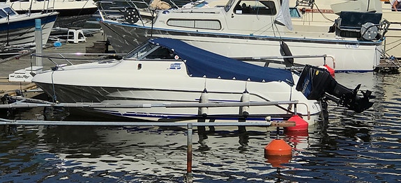 Fin välvårdad båt för dagsturer och fiske 7 of 10