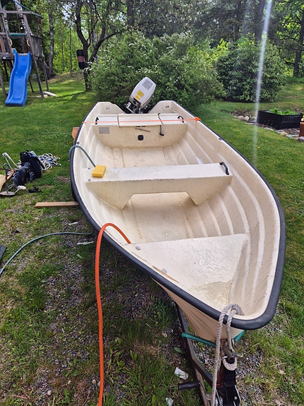 Triss 425 med 15hk Honda fyrtakt 3 of 5