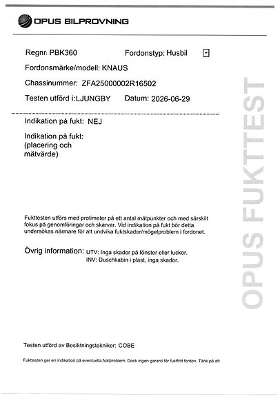 Knaus i 900 Aut L!VE I Långbädd ALDE Taksäng 2000 mil Årsskatt 4.881:- 1 Ägare 26 of 30