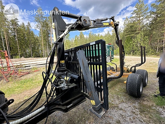 Moheda M91/K35 skogsvagn med kran