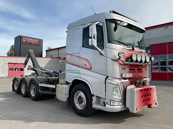 Volvo FH 500 tridem fullplog lastväxlare