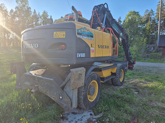 Volvo Ew 160C 2008 Rototilt Centralsmörjning Välvårdad Maski 4 of 12