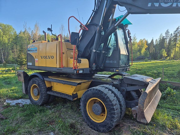 Volvo Ew 160C 2008 Rototilt Centralsmörjning Välvårdad Maski 6 of 12