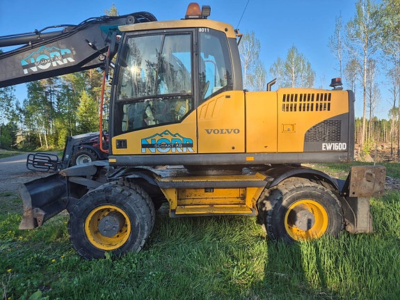 Volvo Ew 160C 2008 Rototilt Centralsmörjning Välvårdad Maski 2 of 12