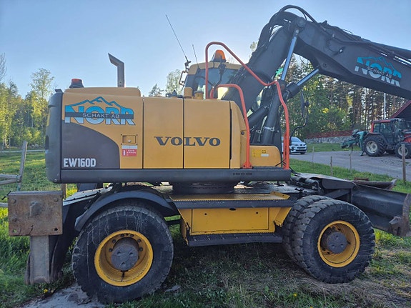 Volvo Ew 160C 2008 Rototilt Centralsmörjning Välvårdad Maski 5 of 12