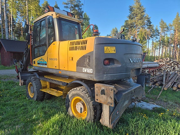 Volvo Ew 160C 2008 Rototilt Centralsmörjning Välvårdad Maski 3 of 12