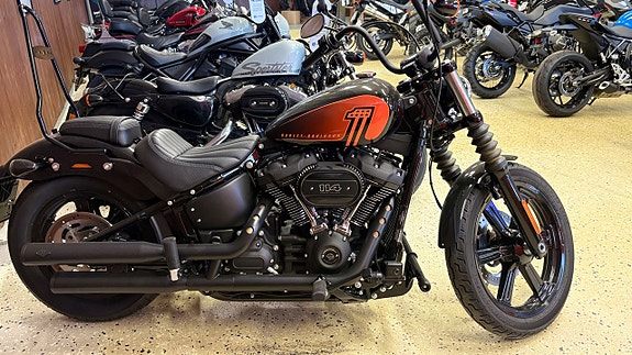 Harley-Davidson Street bob Luft och buller med 32,2 mil