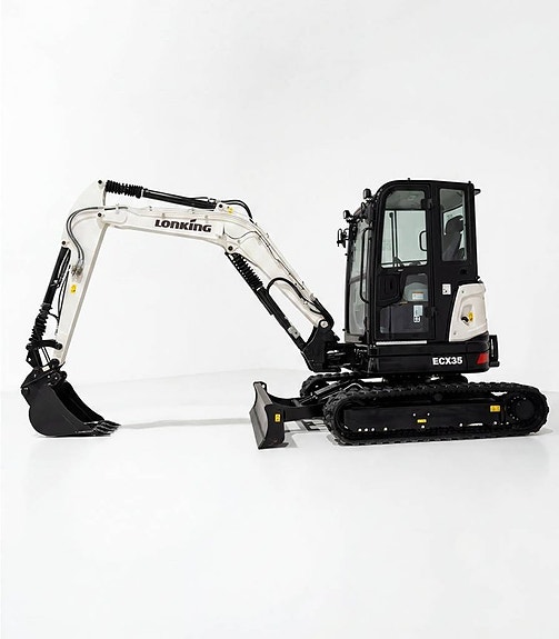 SOMMARKAMPANJ Lonking ECX35 med tiltrotator och grävpaket 2 of 12