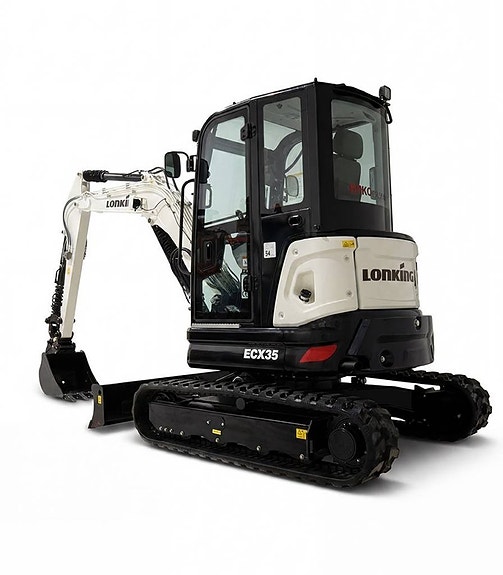 SOMMARKAMPANJ Lonking ECX35 med tiltrotator och grävpaket 3 of 12