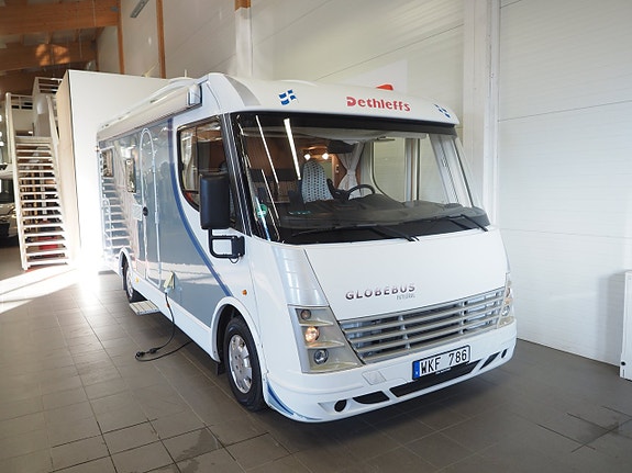 Dethleffs Globebus Integral 004 Dragkrok Markis Långbädd