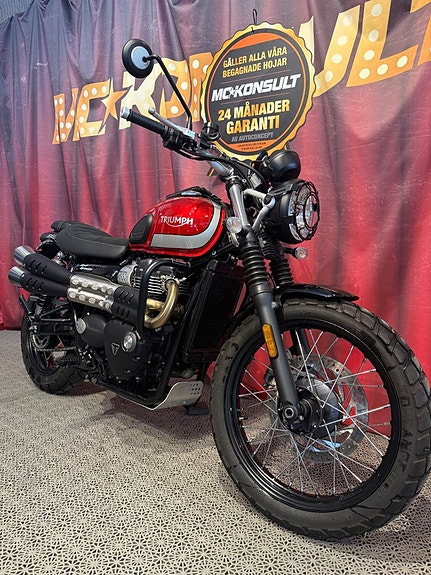 Triumph STREET SCRAMBLER Lagerfinal–utvalda MC till kampanjpris! Sänkt 10.000kr 2 of 12