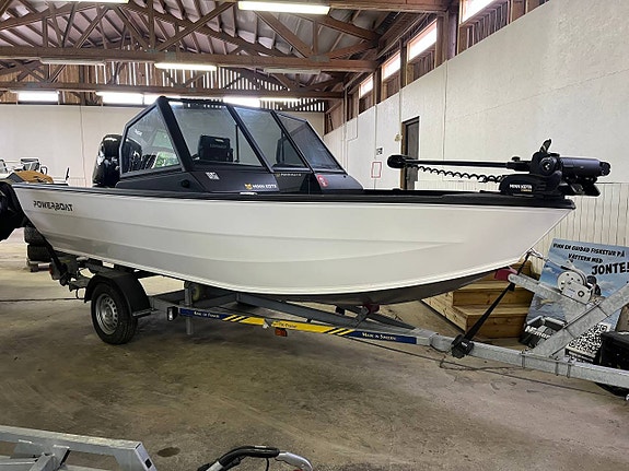 Powerboat 470 DC Mercury F80 EFI , 80km TK-Trailer -22