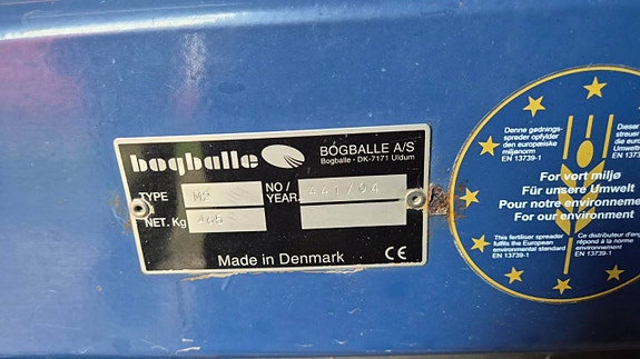 Gödningsspridare Bogballe 4 of 5