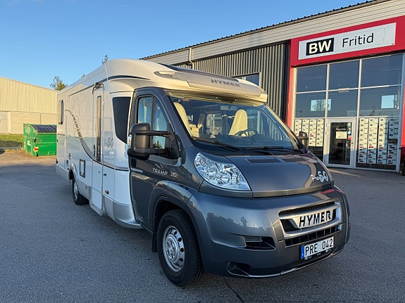 Hymer Tramp T674 50Y -Endast 1 ägare-låga mil-långbädd
