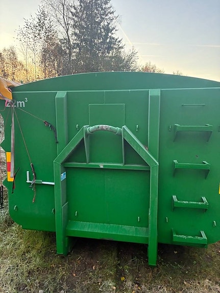 22m3 Spannmåls Container  begagnad