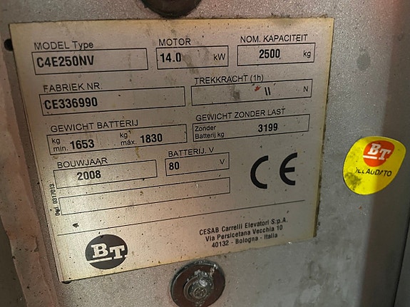 Cesab 2,5T Triplex 7 of 7
